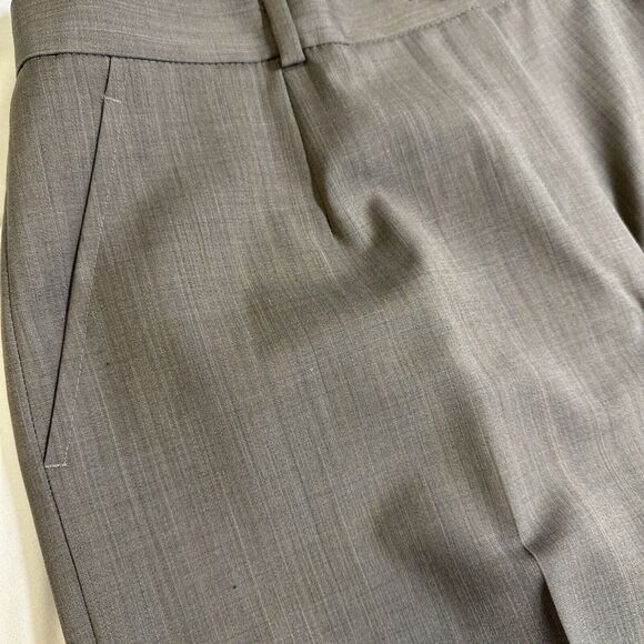 Zanella Women's 100% Virgin Wool High Waist Dress Pants Size 12 Made in Italy - Picture 7 of 14